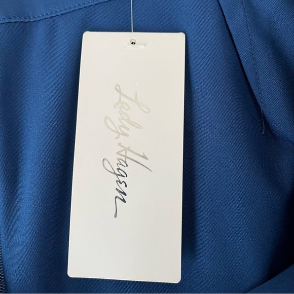 Lady Hagen Blue Hydro Dri Golf Tennis Skort - Picture 10 of 14